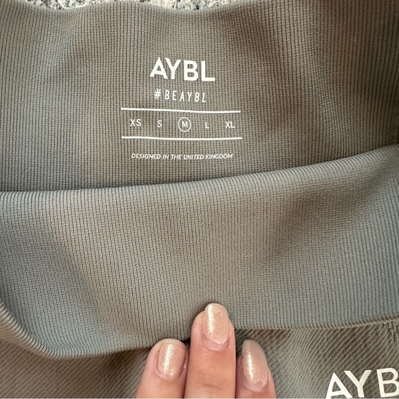AYBL REFLEX SEAMLESS LEGGINGS - GREY M - Picture 5 of 5